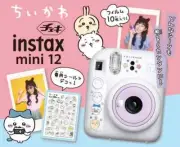 Fujifilm Cheki Chiikawa instax mini 12 instant camera kawaii Takara Tomy white