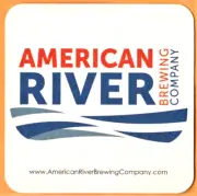 American River Brewing Co Beer Coaster Rancho Cordova CA