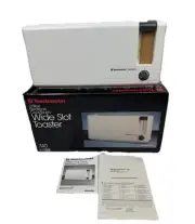 VTG Toastmaster 2-Slice Electronic Cool-Touch Wide Slot Toaster Model 740 New