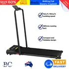 Everfit Treadmill Electric Walking Pad Home Gym Exercise Fitness Foldable Black