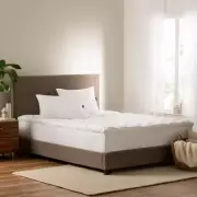 Simply Clean 2 In. Medium Standard down Alternative King Mattress Topper