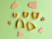 Arch D Shape Polymer Clay Cutter Set | Unique Clay Cutters | Clay Tools | Custom