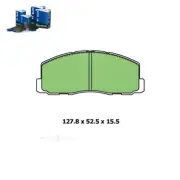 Front Brake Pad Set FOR Mitsubishi Cordia Galant HG Lancer Magna TM 83-96 DB319