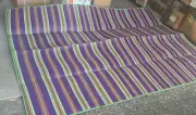 Purple 6 x 9 Feet - Rug Chatai Mats Mat - Foldable / portable / Indoor / Outdoor