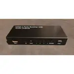 HDMI 4 PORTS SWITCHER WITH AUDIO OUTPUTS HDMI切換器 5.1聲道 4進1出