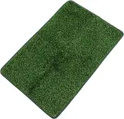 Totority Delicate Vivid Pet Pee Pad Wear Resistant Artificial Grass Mat for Dogs Cats Lightweight Washable Non Slip Design for Use