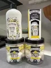 Poo-Pourri Lot, Pods, Before-You-Go Toilet Spray Refill - 16oz, and 2 oz spray