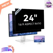 24 Inch Privacy Screen for 16:9 Monitors - Anti-Glare, Blue Light Filter