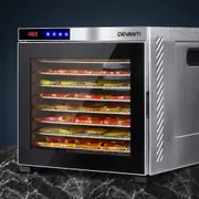 GGP 10 Trays Food Dehydrator Stainless Steel Tray
