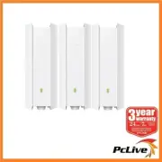 TP-Link EAP650-OUTDOOR 3 Pack AX3000 Indoor Outdoor WiFi 6 Access Point Mesh POE