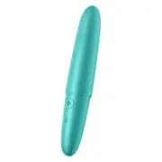 Satisfyer Ultra Power Bullet 6: Compact Torpedo-shaped Silicone Rechargeable Wat