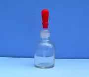 30 mL DROPPING BOTTLE w/ GROUND GLASS PIPETTE