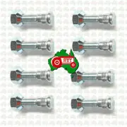 8 x Rear Wheel Stud Studs Nut Nuts Fits for Massey Ferguson 175 178 185 188