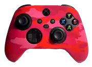 Silicone Cover For XBOX Series X/S Controller Case Skin - Red Camo