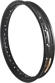 AEspares Front Wheel Rim Black 1.85x19" Compatible With Royal Enfield Classic 350cc 500cc 801630