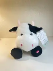 Cuteoy Baby Toy LED Colorful Light Up Plush Stuffed Cow
