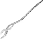 Healvian Metal Barrettes Fish Tail Hair Chopstick Women Clear Hair Pins