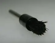 Pro Plastic Ferrule End Brush No. 2 Stiff 1/8" Shank Dia.QTY 12 BR2BP