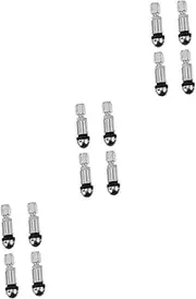 ULTECHNOVO Sets Aluminum Tire Stem Caps Anti-Corrosion Easy to Install Compatible Wheel Lightweight Pcs