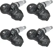 for Volkswagen for Phaeton 2003-2006, 4Pcs Tire Pressure Sensor 4D0907275C 4D0907275E