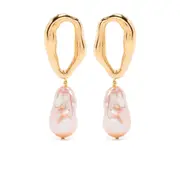 [Forte Forte] Forte Forte Pearl Drop Earrings ONE SIZE GOLD/NEUTRALS