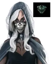 Glow In The Dark Skeleton Mask