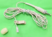 Beige Lapel Lavalier Microphone for Sennheiser XS G1 G2 G3 Wireless Tie Clip Mic