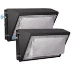 LED Wall Pack Light with Dusk to Dawn Photocell,100W 13000LM 5000K Daylight W...