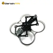 DarwinFPV CineApe 25 Frame 112mm Wheelbase Inverted 2.5 Inch Cinematic Whoop Frame Kit / Replace Bottom Plate Upper Plat