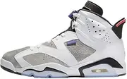 [Nike] Jordan Men's Retro 6 Leather Basketball Shoes
