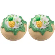 2PK Bomb Cosmetic V for Voilet Bath Bomb Blaster Body Skin Fragrance Tub Fizzy
