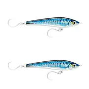 2x Rapala 17cm X Rap Magnum Stick Slow Sink Bait Fishing Lures - HD SBM