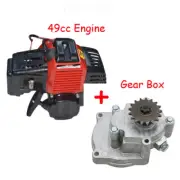 50cc Pull Start Engine Motor + Gearbox for Pocket Rocket Chopper ATV Buggy Mower