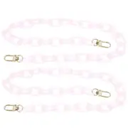 2pcs Bag Chain for Purse Delicate Bag Chain Handbags Chain Purse Chain Handle