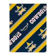 North QLD Queensland Cowboys NRL GIFT WRAP Holiday Gifts