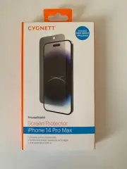 NEW Cygnett iPhone 14 Pro Max Glass Screen Protector PrivateShield Antibacterial