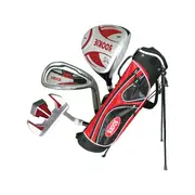 Rookie - Kids Golf Set RH - 4 Pce Red for 10 Yrs & Over