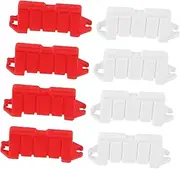 Generic 60Pcs Mini Traffic Barricade Road Block Fences for Car Drift Field for Realistic Racing Tracks Traffic Scenes Promotes Creativity Safety
