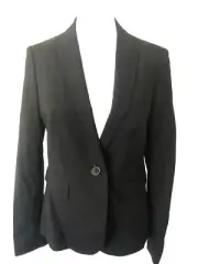 Burberry Women’s 8 Tailored Blazer Suit Jacket Wool Career Preppy Academia NEW