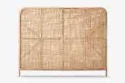 Bed Head Queen Size Rattan Natural Colour
