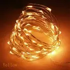 10Pcs 10M 100LEDs String Fairy Light Battery Power Copper Wire Xmas Home Decor