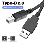 USB-2.0 Cable Type-A to Type-B High Speed Cord Audio Interface Midi Keyboard 5m