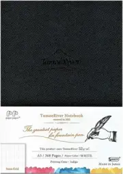 SAKAE Technical Paper Tomoe River A5 368 Pages White 5mm Grid SR-A5HBW Notebook