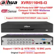 Dahua DH-XVR5116HS-I3 16CH WizSense DVR 5MP HDCVI/AHD/TVI/CVBS/IP Camera AI Code