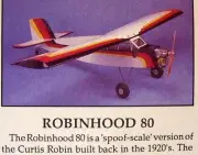 ROBINHOOD 80 PLAN + Building Instructions to Build an 80” Span RC Model Airplane