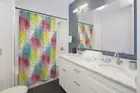Starlight shower curtain