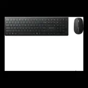 Alogic Echelon USB-C Wireless Mouse and Keyboard - Black [ASKBT3WC]