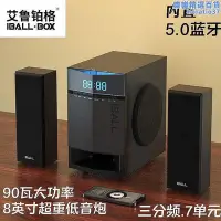 在飛比找Yahoo!奇摩拍賣優惠-【現貨】艾魯鉑格iball有源多媒體桌上型電腦電腦2.1超重