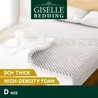Giselle Bedding Foam Mattress Topper Egg Crate Bed Protector 5cm Double