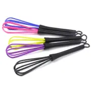 5 Pcs Egg Beating Whisk Paste Mini Silicone for Hair Color Travel Baby
